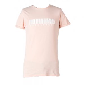 Dead Legacy Barcode Crew Neck T-shirt Pink