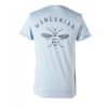 Dead Legacy Mancunian Bee Back Print T-shirt Blue - Image 2