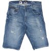 DML Jeans Sphere Distressed Denim Shorts Chalky Blue