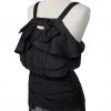 People's Market Iva Top Black
