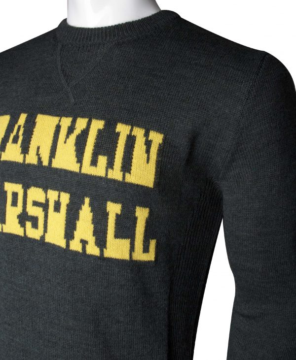 Franklin & Marshall KNMF355 Knitwear Pine - Image 2