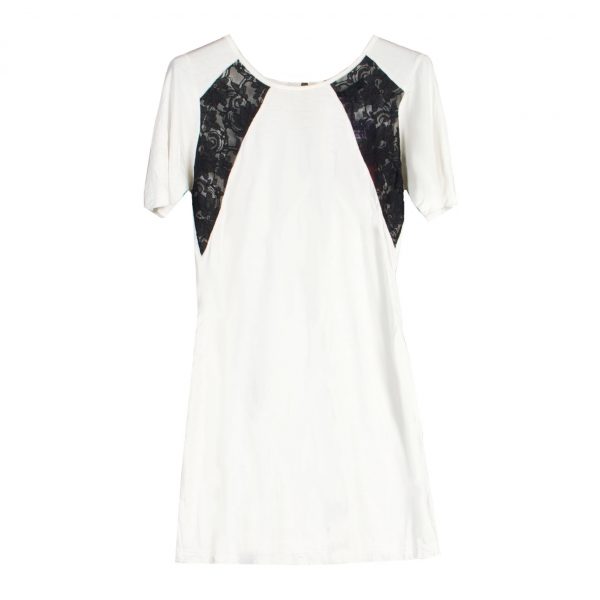 Sugarhill Boutique Dream Tunic Off White / Black