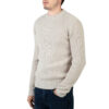 Mish Mash Break Crew Neck Knit Gardenia - Image 2