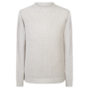 Mish Mash Break Crew Neck Knit Gardenia
