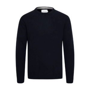 Casual Friday Karl Lambswool Crew Dark Navy