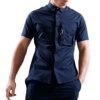 Marshall Artist Minerva S/S Shirt Navy