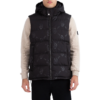 Luke 1977 Egrit Quilted Gilet Black Black - Image 2