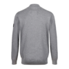 Luke 1977 Heddon Zip Knit Jumper Mid Mrl Grey - Image 3