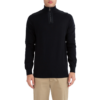 Luke 1977 Heddon Zip Knit Jumper Black - Image 2