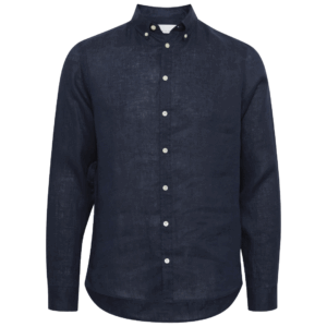 Casual Friday Anton LS Linen Shirt Navy