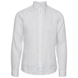 Casual Friday Anton LS Linen Shirt White