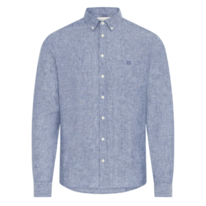 Casual Friday Anton LS Linen Shirt Denim
