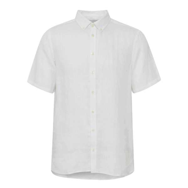 Casual Friday Anton SS Linen Shirt White