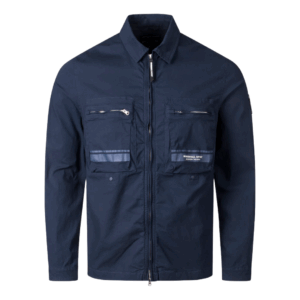 Marshall Artist Seafield Overshirt Navy