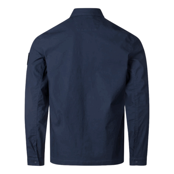 Marshall Artist Seafield Overshirt Navy - Image 3