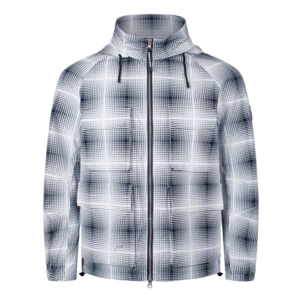 Marshall Artist Shadow Check Jacket Navy