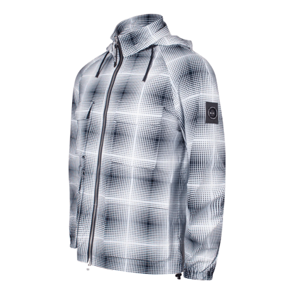 Marshall Artist Shadow Check Jacket Navy - Image 2
