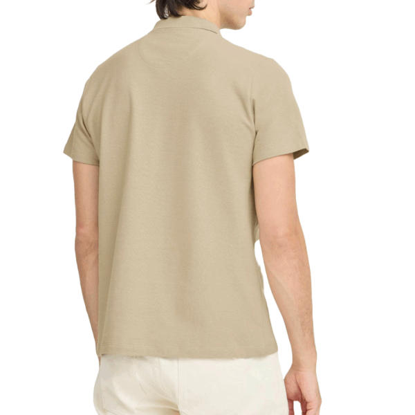 Casual Friday Tristan Pique Polo Shirt Plaza Taupe - Image 2