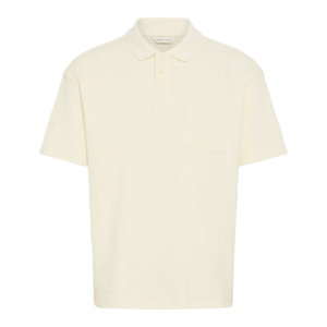 Casual Friday Cameron SS Waffle Polo Ecru
