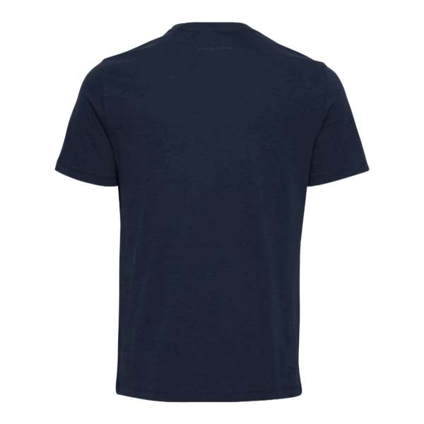 Casual Friday Thor Slub Yarn T-Shirt Navy - Image 2