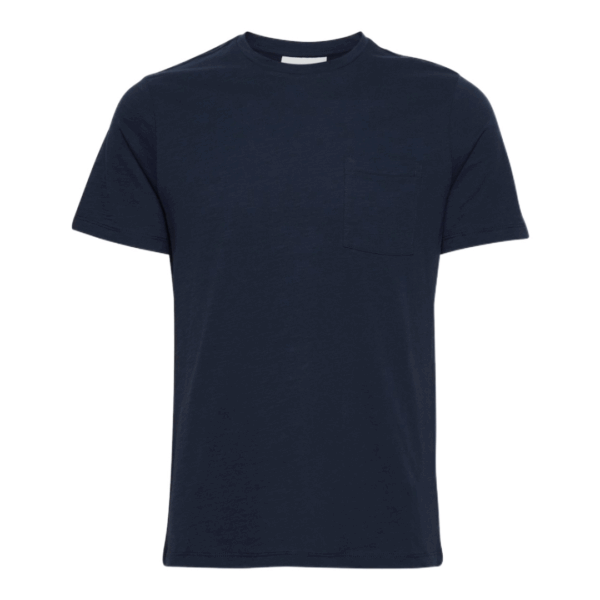 Casual Friday Thor Slub Yarn T-Shirt Navy
