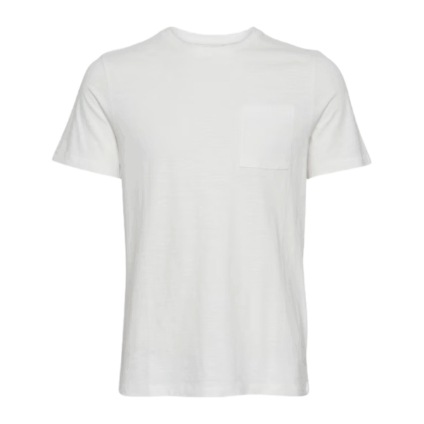 Casual Friday Thor Slub Yarn T-Shirt Off White