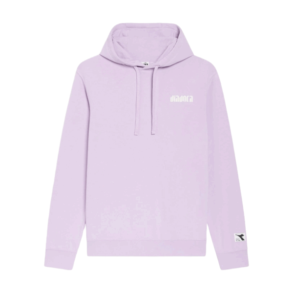 Diadora Athl. Logo Hoodie Wing Violet