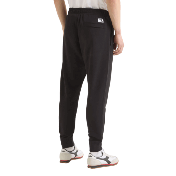 Diadora Athl. Logo Pants Black - Image 3