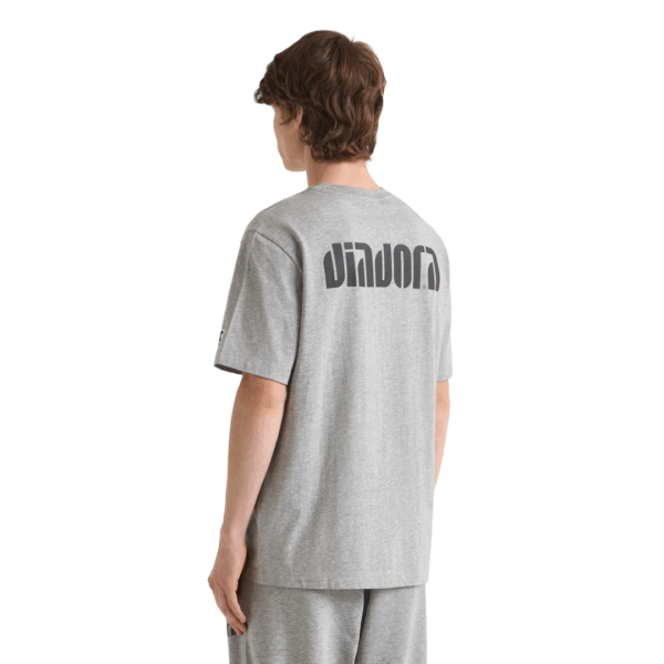 Diadora SS Athl. Logo SL T-Shirt High Rise Melange - Image 2
