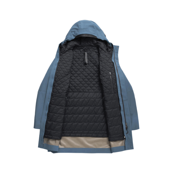 Krakatau Qm552 Planck Liner Parka Retro Blue - Image 5