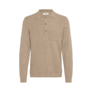 Casual Friday Ingmar Knitted Polo Camel