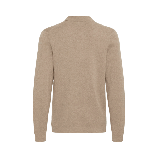 Casual Friday Ingmar Knitted Polo Camel - Image 2