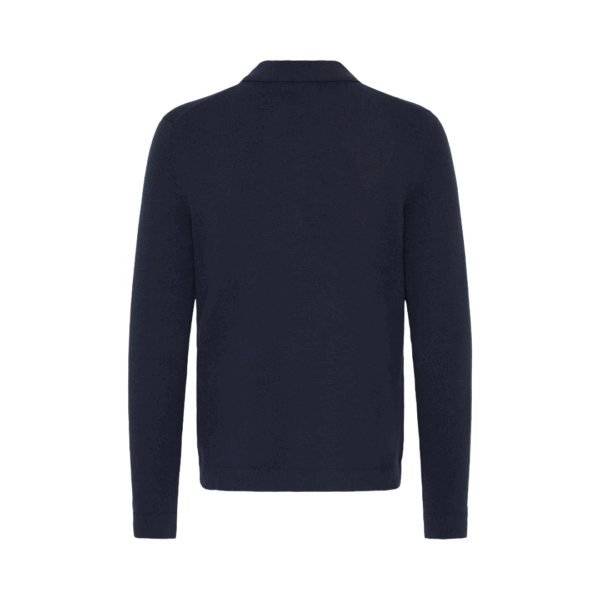 Casual Friday Ingmar Knitted Polo Dark Navy - Image 2