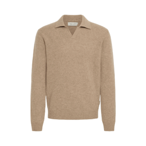 Casual Friday Karl Lambswool Polo Camel