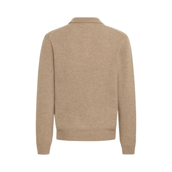 Casual Friday Karl Lambswool Polo Camel - Image 2