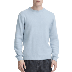Casual Friday Karl Lambswool Crew Sky