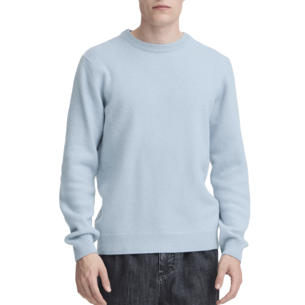 Casual Friday Karl Lambswool Crew Sky
