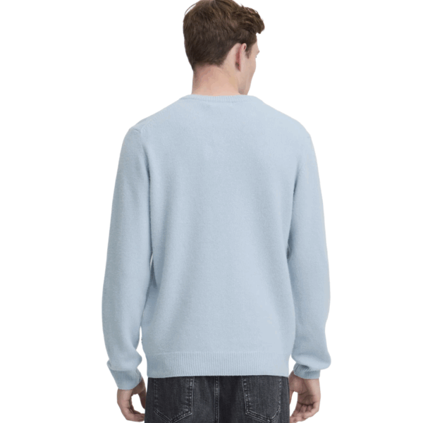 Casual Friday Karl Lambswool Crew Sky - Image 2