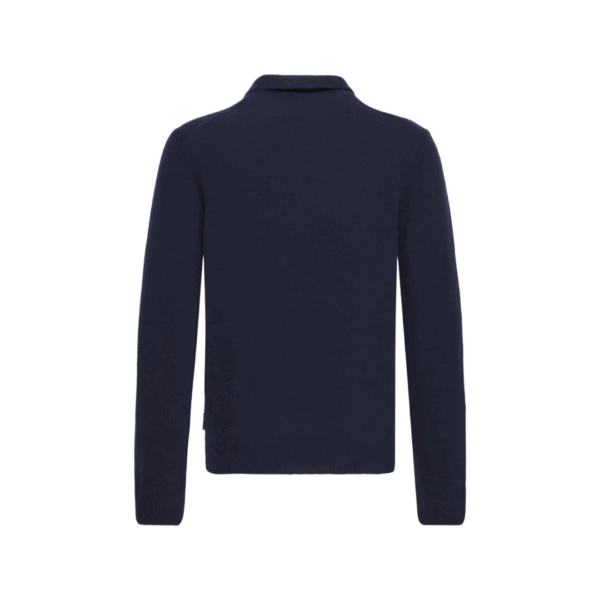 Casual Friday Karl Lambswool Polo Dark Navy - Image 2