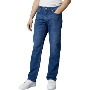 DML Montana Loose Fit Jeans In Mid Wash