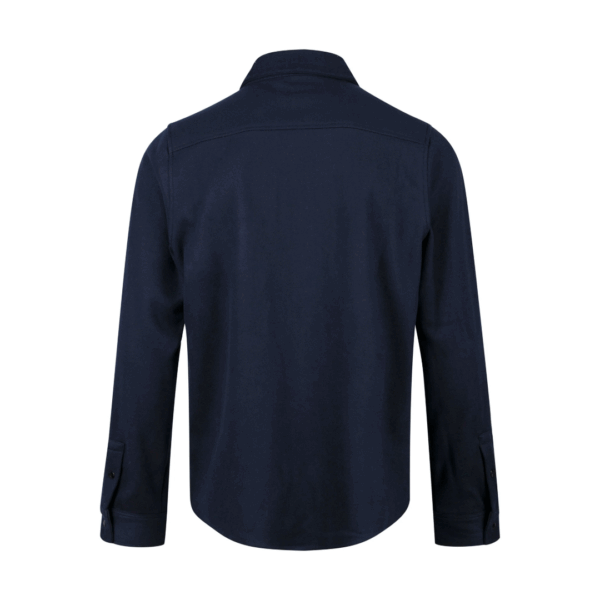 Luke 1977 Ettrick Overshirt Navy - Image 3
