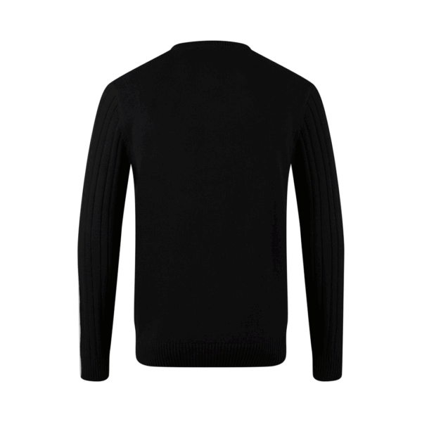 Luke 1977 Mitcham Cable Knit Black - Image 3