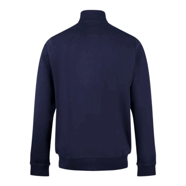 Luke 977 Sutton Zip Through Sweat Dark Navy - Image 2