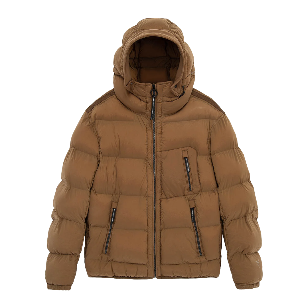 Krakatau Qm559 Rook Hooded Puffer Dune - Image 2