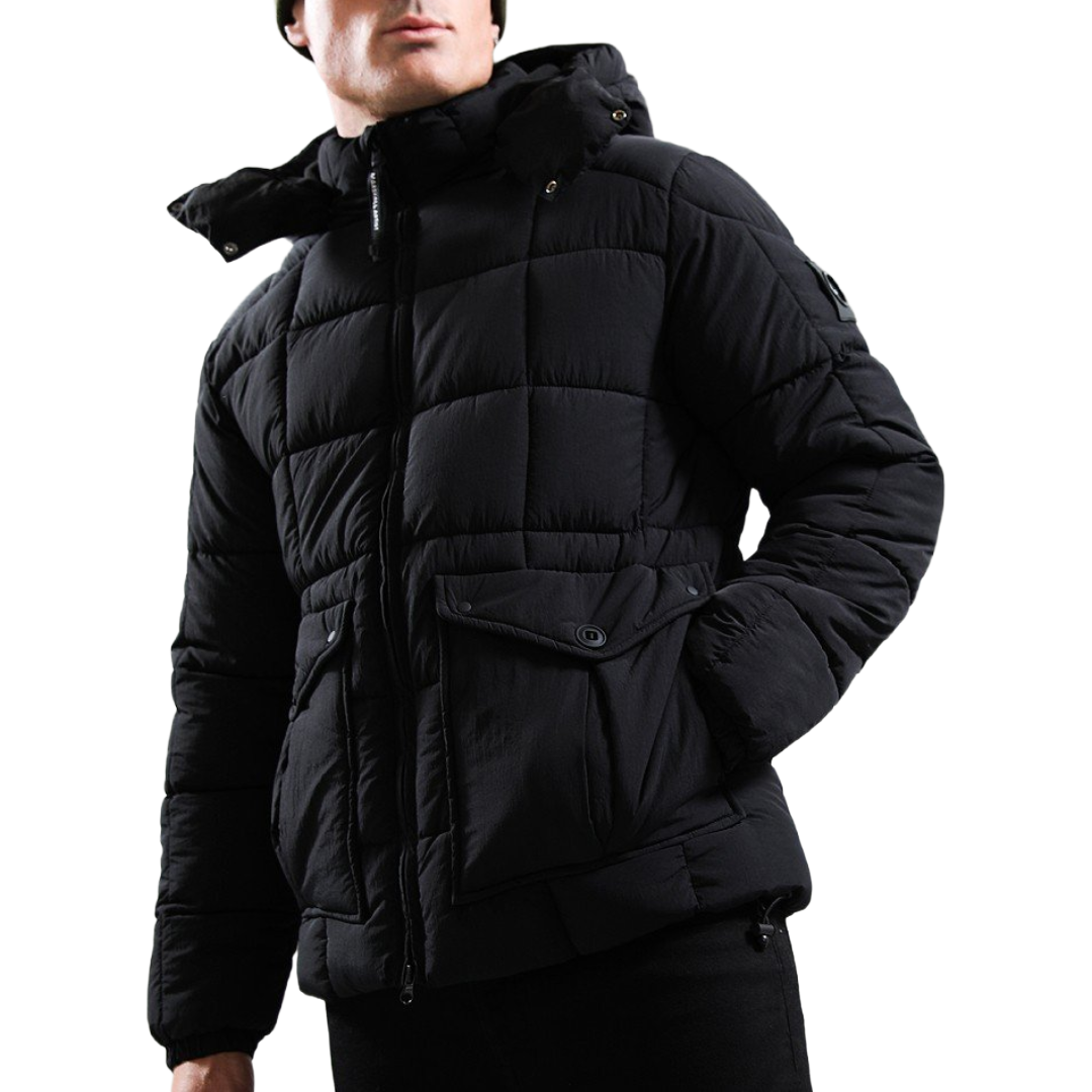 Marshall Artist Yukon Bubble Jacket Black - Image 2
