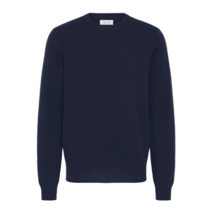 Casual Friday Milano Crew Knit Dark Navy
