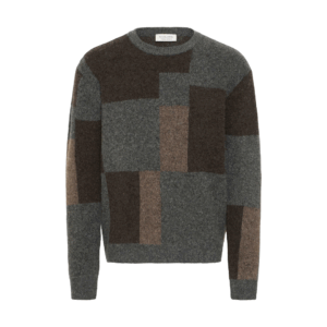 Casual Friday Wiren Knit Charcoal/Brown