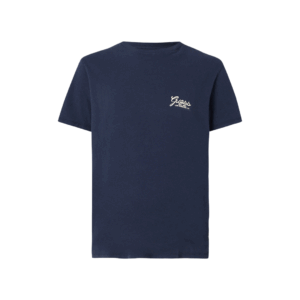 Guess Script Logo T-Shirt Navy