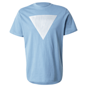 Guess Triangle Logo T-Shirt Sky