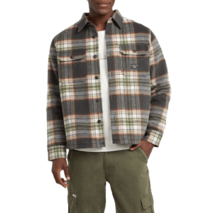 Guess Shirt Jacket Check